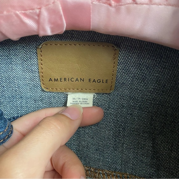 AE denim jean jacket - Picture 3 of 9